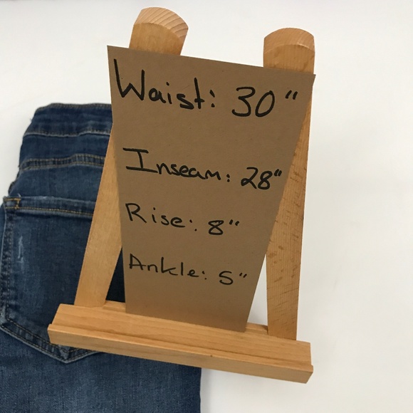 Forever 21 Destroyed Strectch Jeans Size 28 Skinny - Picture 6 of 6